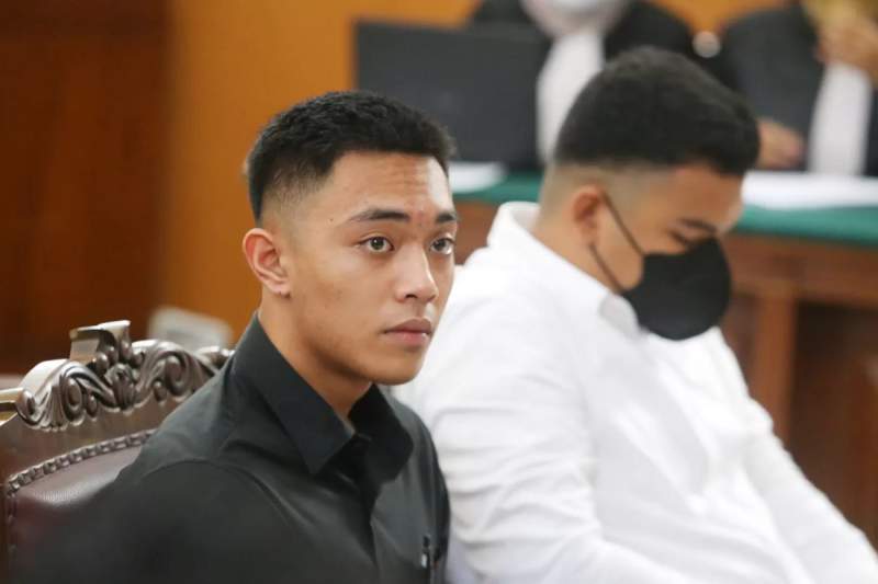 Persidangan Mario Dandy di Pengadilan Negeri Jakarta Selatan.