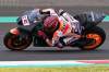 Pembalap MotoGP jalani sesi tes pramusim di Sirkuit Mandalika. (Antara/Andika Wahyu)