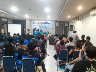 Ketua KNPI kota Serang menilai persoalan pembangunan merupakan solusi yang akan di jadikan rekomendasi ke pemkot Serang