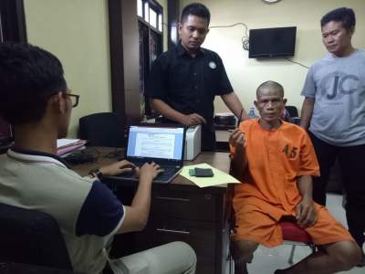 Buronon Curanmor Sembunyi PingsanTak Tahan Lapar, Jadi Tertangkap Polisi