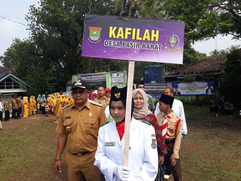 Gelar MTQ, Ribuan warga Jambe Gelar Pawai Ta'aruf