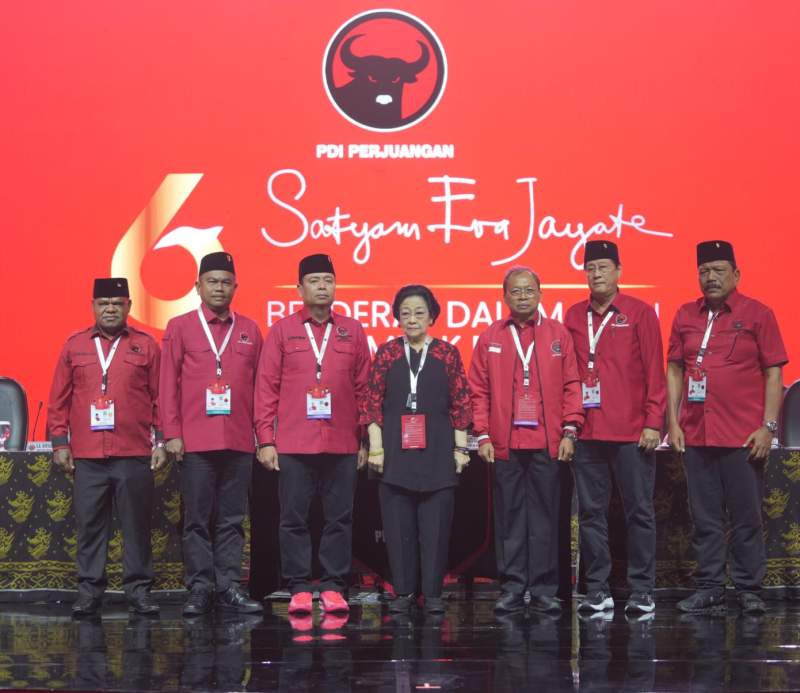 Darma Wijaya Terpilih sebagai Pimpinan Sidang DPC di Kongres VI PDI Perjuangan