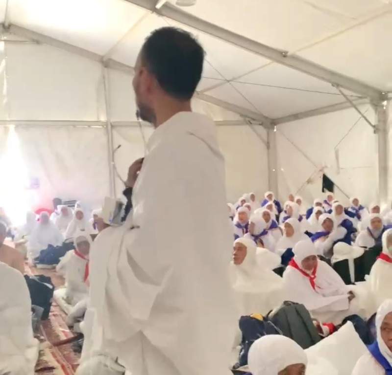 Seluruh Jemaah Asal Kab Tangerang Gelar Wukuf