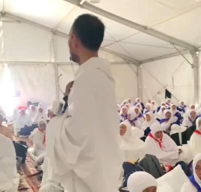 Seluruh Jemaah Asal Kab Tangerang Gelar Wukuf