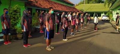 Danrem 064/MY : Dengan Berolahraga Membuat Imun Kita Kuat