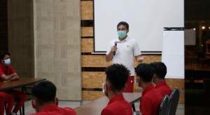 Ketua PSSI M. Iriawan Lepas Timnas U-16 Ke UEA