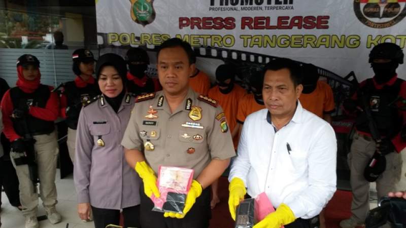 Empat Kawanan Rampok Diringkus Polrestro Tangerang