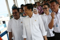 RANO SAMBUT BLUSUKAN PERTAMA JOKOWI KE PULAU SUMATERA