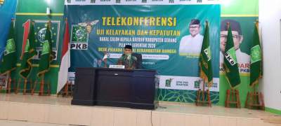 Jalani Fit And Proper Test, Eki Buktikan Keseriusan Maju di Pilkada Serang