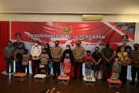 Kapolresta Tangerang Dampingi Wakapolda Banten Tinjau Vaksinasi di Citra Raya