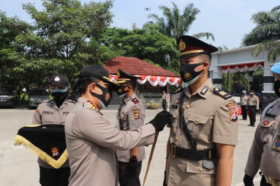 Jabatan Kabagop Polresta Tangerang Diserah Terimakan