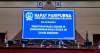 Suasana rapat Paripurna reses di DPRD Kota Tangsel. Nampak Abdul Rasyid, Li Claudia Chandra dan Mustopa tengah memimpin rapat.