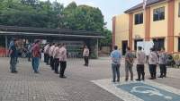 Tanamkan Disiplin, Polsek Panongan Gelar Apel