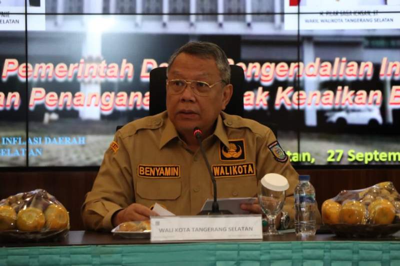 Tekan Angka Inflasi, Benyamin Sampaikan Langkah Antisipatif di Rakor TPID