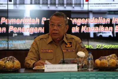 Tekan Angka Inflasi, Benyamin Sampaikan Langkah Antisipatif di Rakor TPID