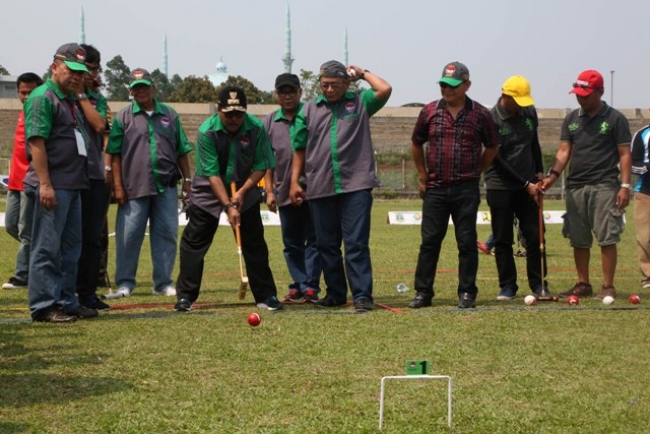 Rano Hadiri Penutupan Kejuaraan Nasional Gateball