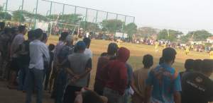 Tournamen Sepakbola di Pakuhaji Dihentikan Sementara