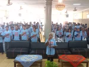 Tersebar di 6 Kecamatan, Ratusan Gen Z Kota Serang Deklarasi Dukungan Prabowo Gibran