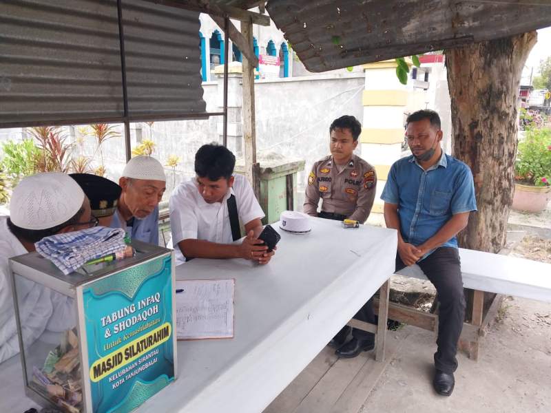 Jumat Curhat, Satresnarkoba Polres Tanjung Balai Sampaikan Pesan Kamtibmas