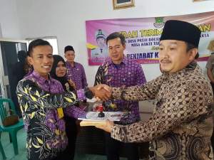 Jabat PJS Pasir Bolang, Isak Awaludin Akan Lanjutkan Pembangunan