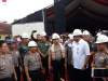 Groundbreaking gedung Polresta Tangerang di Tigaraksa, Kabupaten Tangerang.