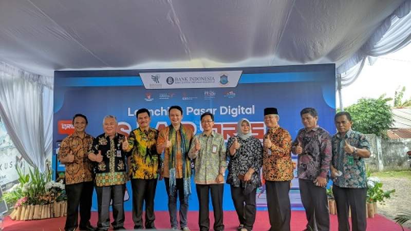 Wakil Menteri Perdagangan RI Jerry Sambuaga Resmikan Pasar Digital di Babel