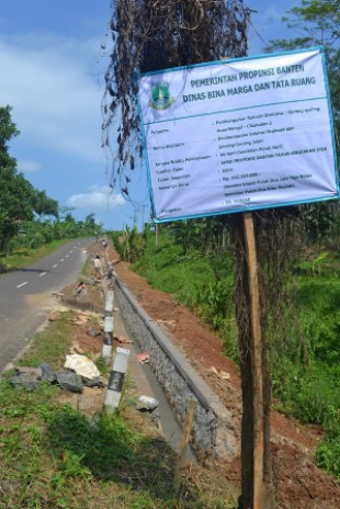 Pembangunan Drainase Jalan Munjul-Cikeusik Ditarget 90 Hari