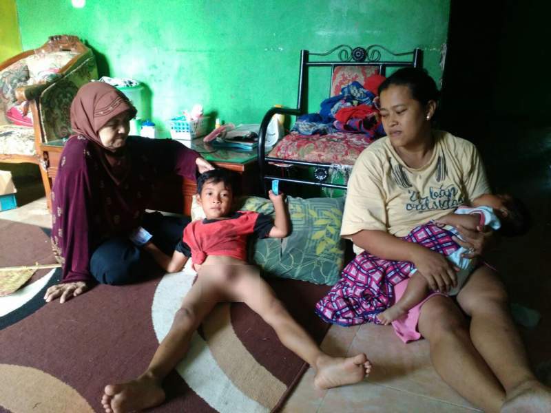 Muhamad Alifah Maulana, bocah disunat jin di Rangkasbitung, Lebak.