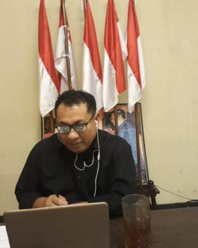 Ketua Umum SMSI Pusat Firdaus.