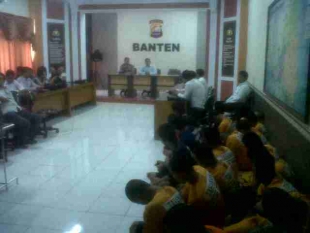 Polda Banten, Laporan Kriminalitas Meningkat Pada Januari Hingga Mei 2014