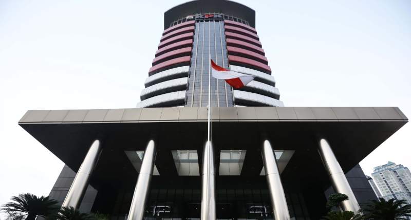 Gedung KPK di Jakarta.