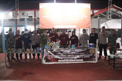 Deteksi Dini Kamtib, Tim Gabungan Satopspatnal Kumham Banten Sidak Lapas Serang