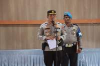 Kapolres Simalungun, AKBP Ronald FC Sipayung melantik Iptu J Simanjuntak sebagai Kasat Pam Obvit