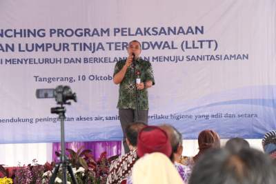 Zaki Launcing Layanan Lumpur Tinja Di Sepatan Timur