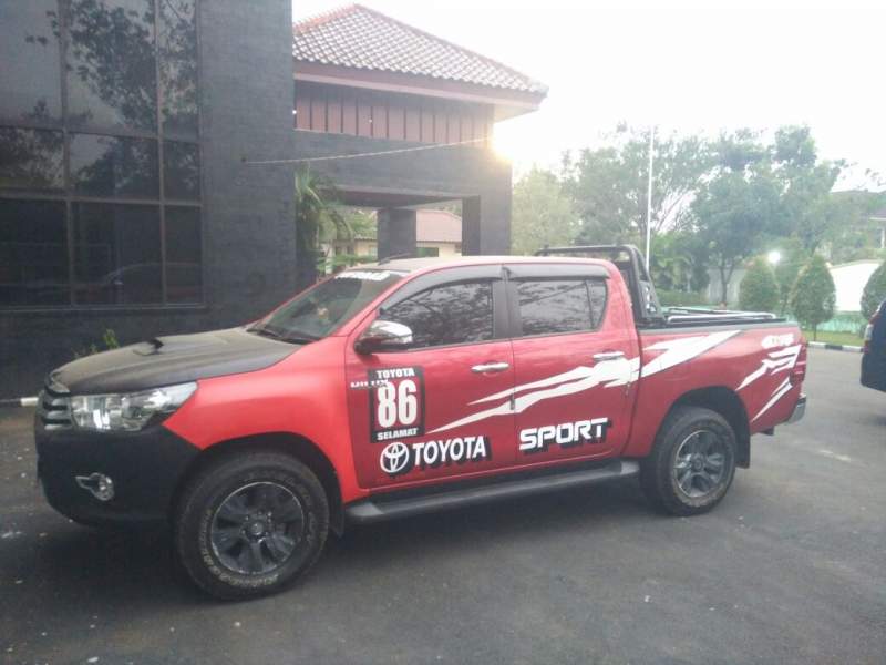 Kendaraan roda empat yang disita Kejari Kabupaten Tangerang dari Kades Cibogo, Saprudin