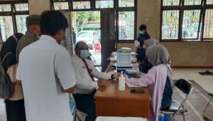 Guna Memenuhi Stok Darah, PMI Tangerang bersama Kecamatan Sukadiri Gencarkan Donor Darah
