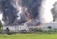 Pabrik Makaroni di Bunder Cikupa Ludes Terbakar