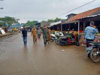 Berkomitmen Dengan Pemkot Serang, Dandim 0602/Serang Tertibkan Pasar Rau