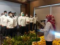 Airin Dilantik jadi Ketua PMI Tangsel oleh Kakak Iparnya