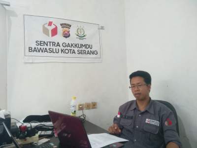 Mendekati Pemilu, Bawaslu Kota Serang Lakukan Pengawasan Cegah Money Politik