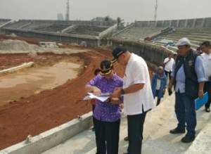 Pembangunan Sport Centre di Kelapa Dua Kabupaten Tangerang.