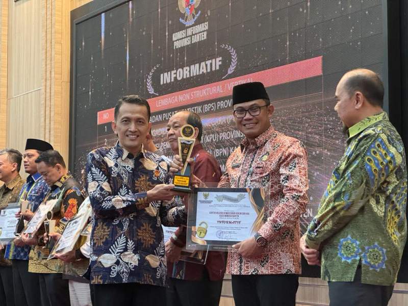 Pengakuan Prestisius Badan Publik Informatif  Bagi Kemenkumham Banten, Komitmen Berikan Keterbukaan Informasi