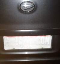 Plat Merah Kendaraan Operasional Pemdes Buaran Mangga Diduga Palsu