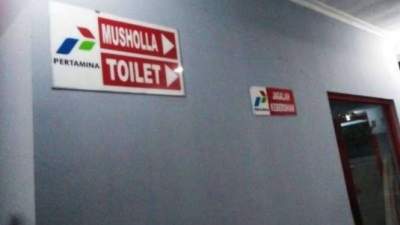 Toilet Umum SPBU Pertamina. (net)