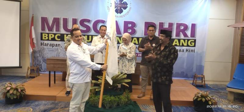 Widiasmanto Kembali Jabat Ketua PHRI Pandeglang