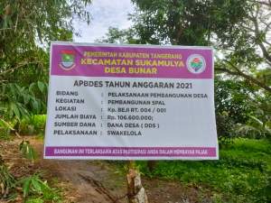 Soal Dana Desa, Kades Bunar Diperiksa Tipikor Polresta Tangerang