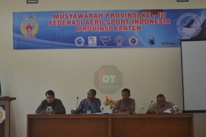 Musyawarah Olahraga Provinsi (Musorprov) FASI Banten III, di Sekretariat KONI Banten