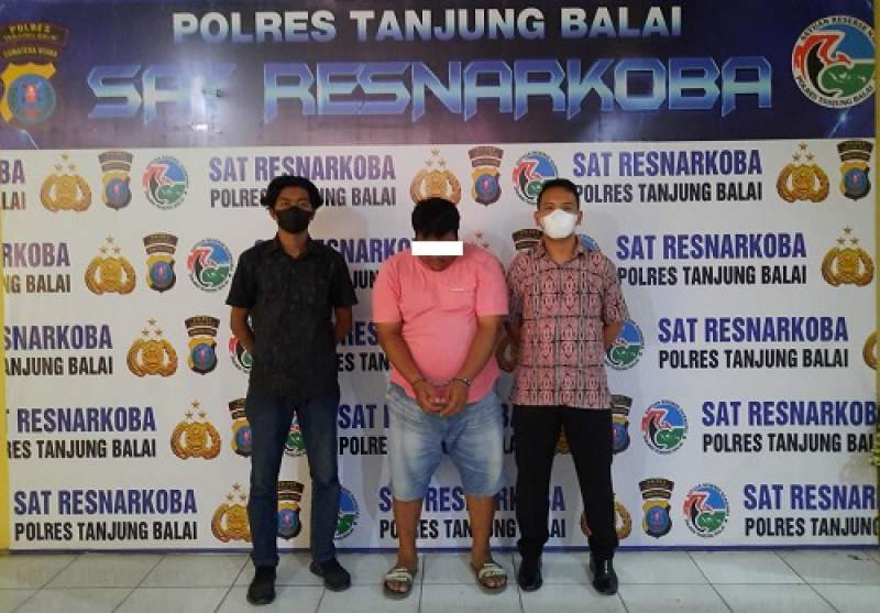Jualan Sabu Selama Enam Bulan Akhirnya Nginap di Hotel Prodeo Polres Tanjungbalai