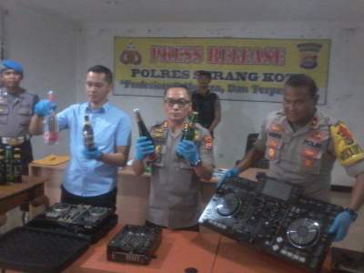 Sejumlah Tempat Hiburan Di Wilkum Polres Serang Kota Tidak Memiliki Izin Tempat Hiburan