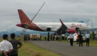 Isu Bom membuat panik penumpang dan awak pesawat Batik Air di Bandara Soetta